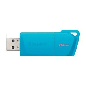 MEMORIA USB KINGSTON DATATRAVELER EXODIA M – USB 3.2 – 64GB – CELESTE
