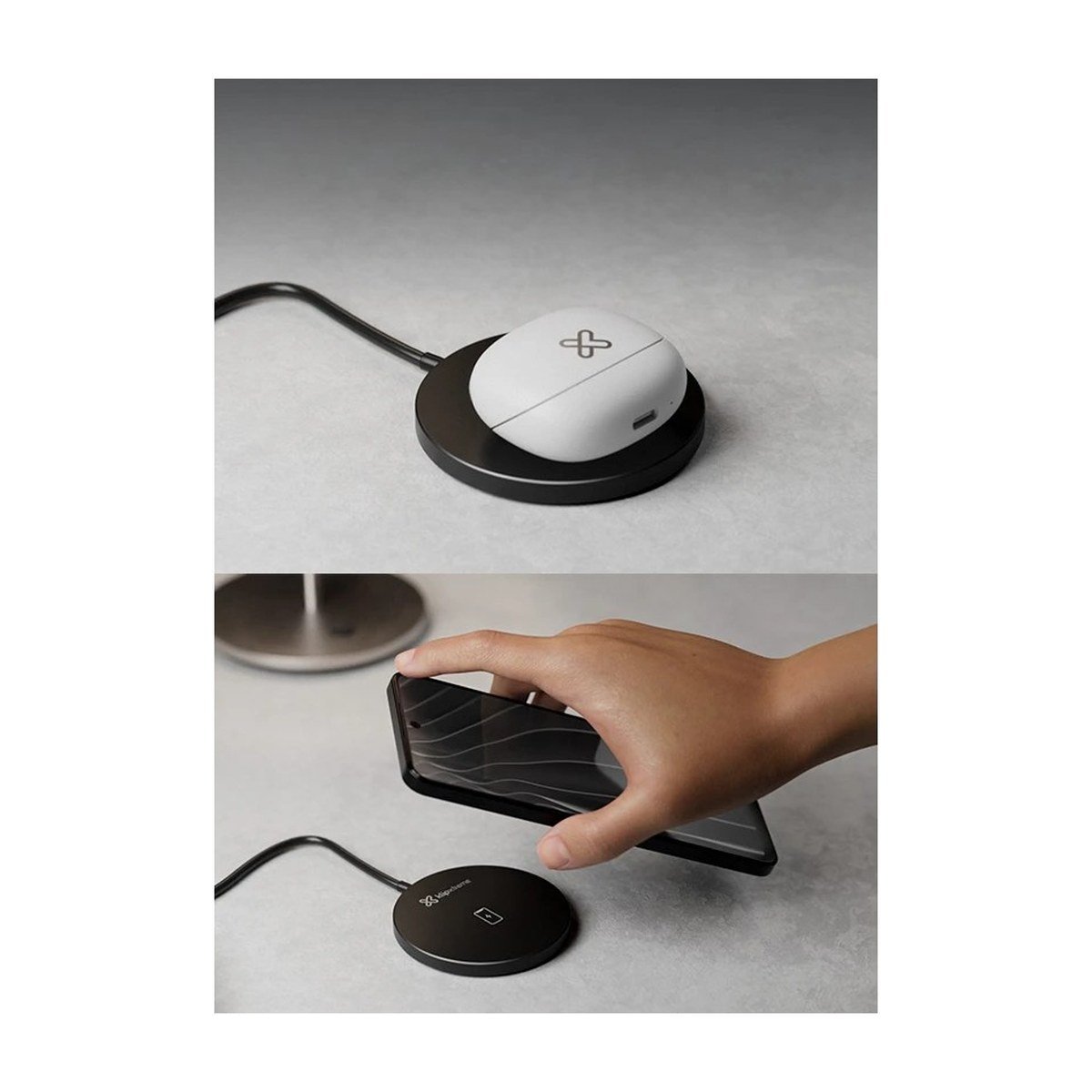 CARGADOR KLIP POWERDESK SOLO – CARGA INALAMBRICA