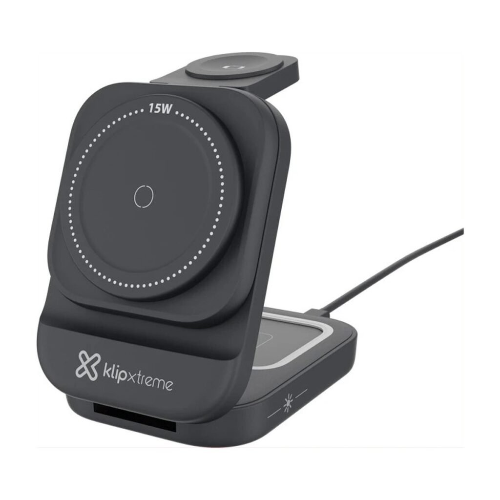 CARGADOR KLIP POWERDESK LITE 3 EN 1 – CARGA INALAMBRICA