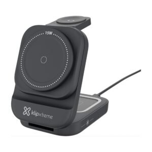 CARGADOR KLIP POWERDESK LITE 3 EN 1 – CARGA INALAMBRICA