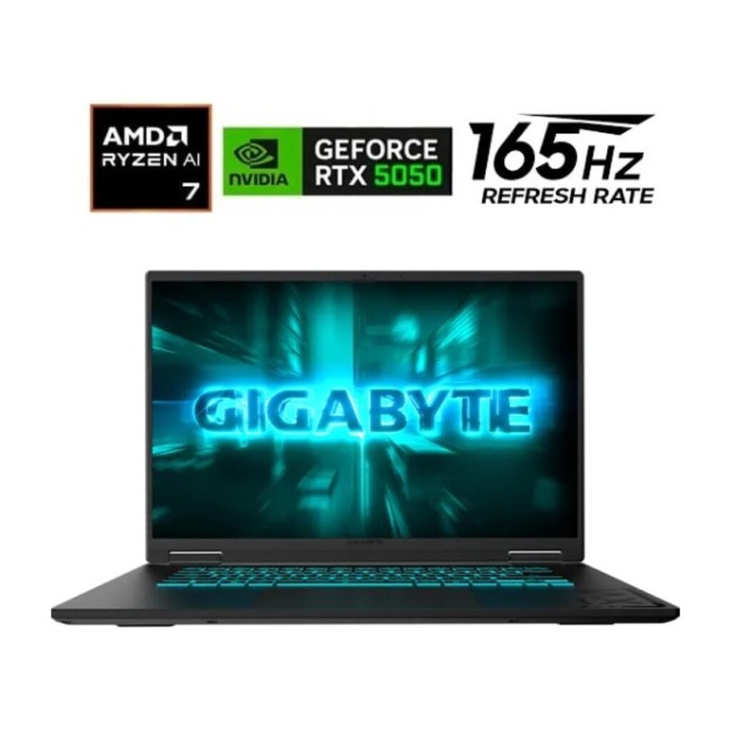 Gigabyte Gaming A16 – RTX 5050 8GB – Ryzen 7 260 – 16GB – SSD 512GB
