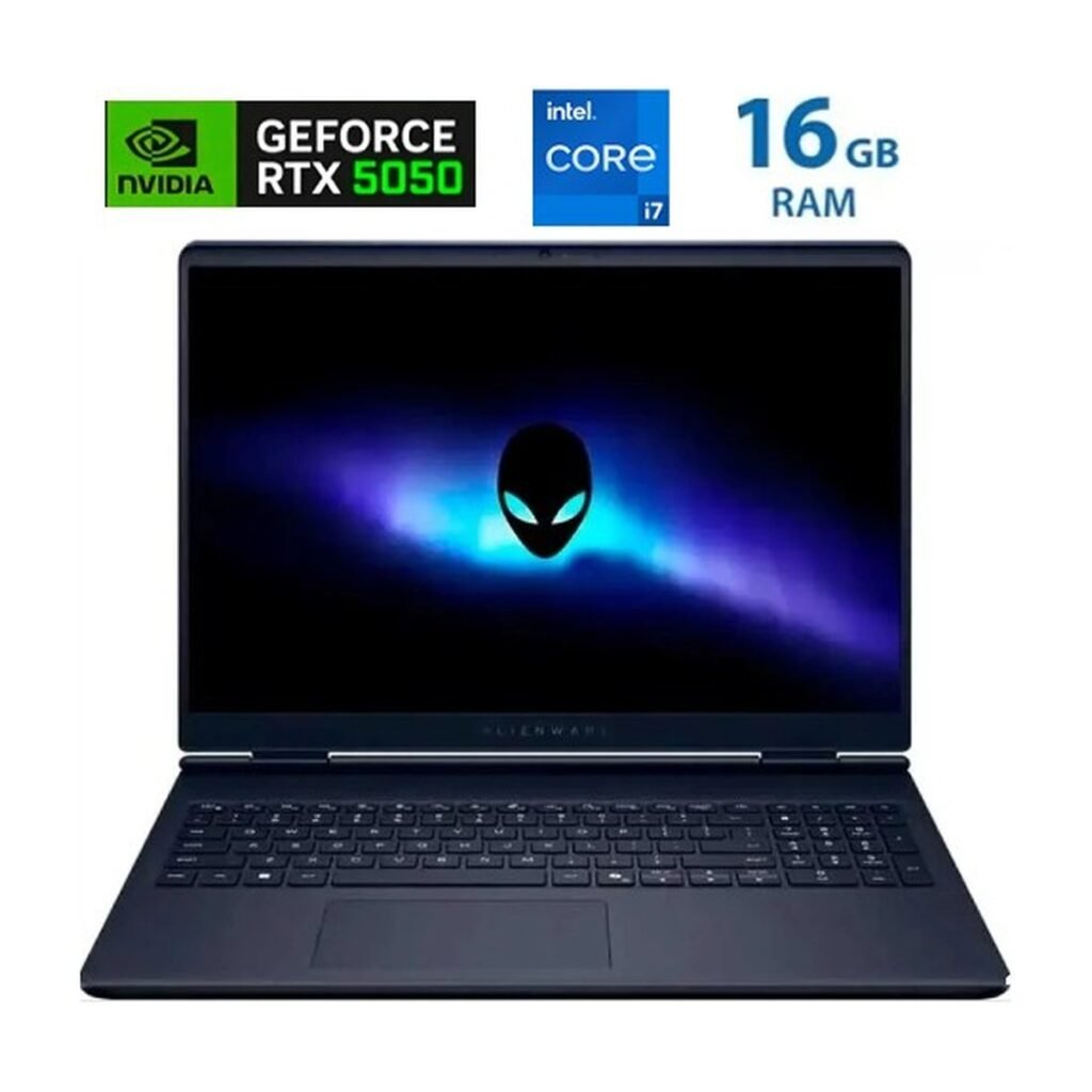 Alienware 16 Aurora – I7 240H – 16GB – 512GB SSD – RTX 5050