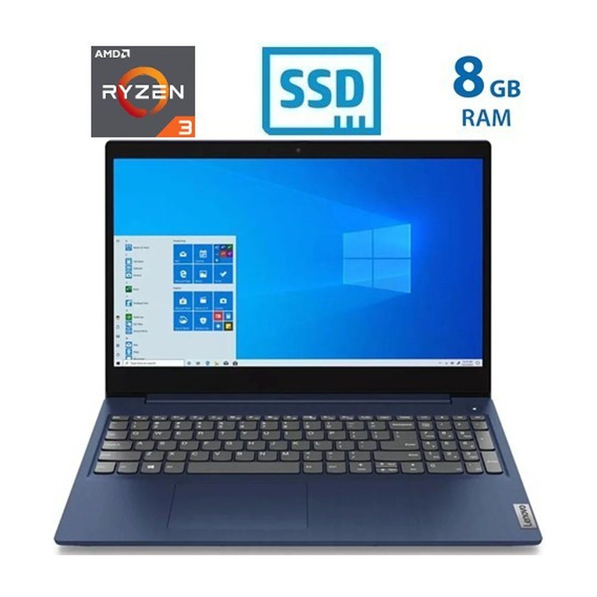Lenovo IdeaPad 1 15AMN7 – Ryzen 3 7320U – 8 GB – 256 GB – Abyss Blue