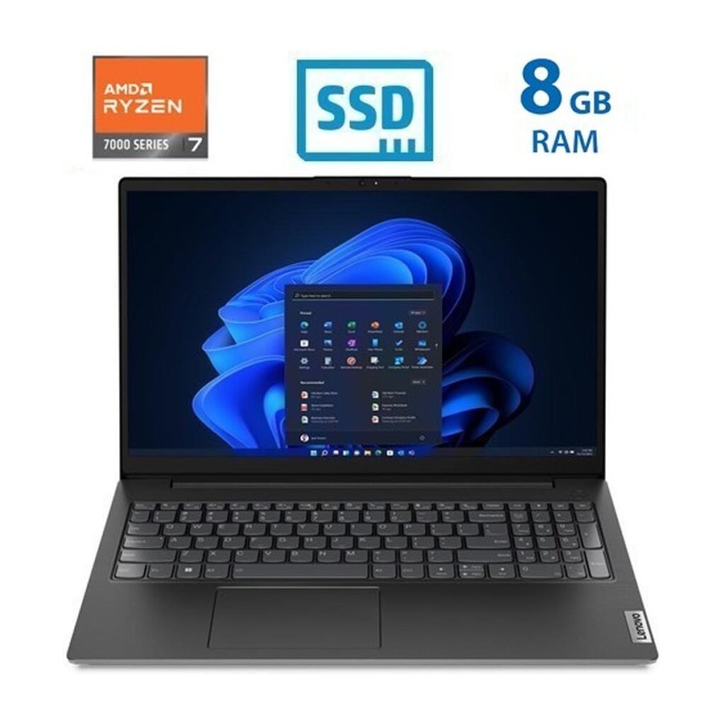 Lenovo V15 G4 – Ryzen 7 7730U – 8GB – 256GB – Black