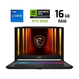 MSI Katana 15 HX – I7 14650HX – RTX 5050 – 16GB – Classic Black