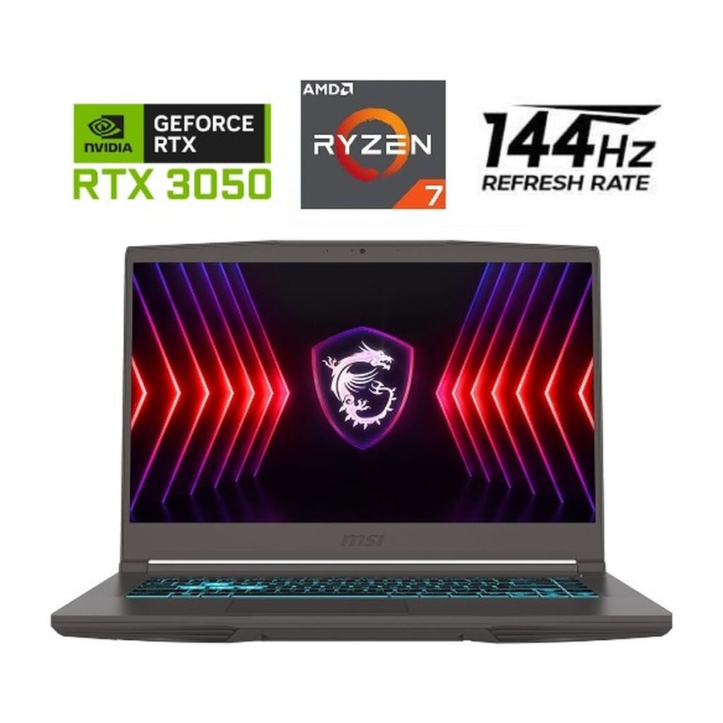 MSI ThinA15 B7UC – Ryzen 7 7735HS – RTX 3050 4GB – 512GB – 16GB