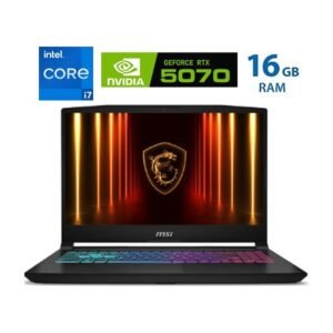 MSI Katana 15 HX – I7 14650HX – 15,6″ – QHD – 16GB – 1 TB – RTX5070 – 165Hz – Classic Black