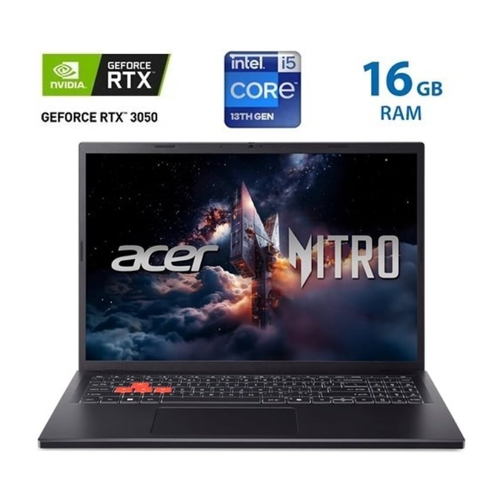 Acer Nitro Lite – NL16-71G-58BW – i5 13420H – 16 GB – RTX 3050