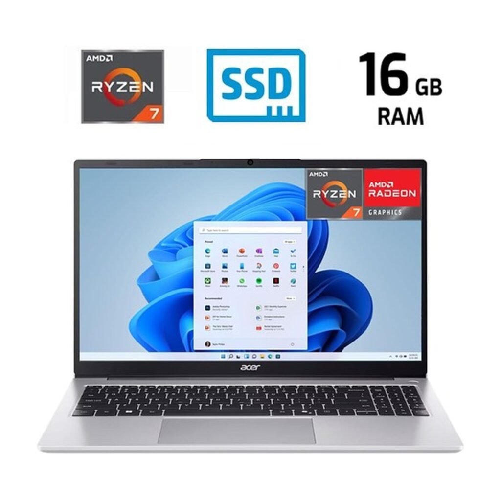 Acer Aspire Lite – Ryzen 7 5825U – 16GB – 512GB SSD – Light Silver