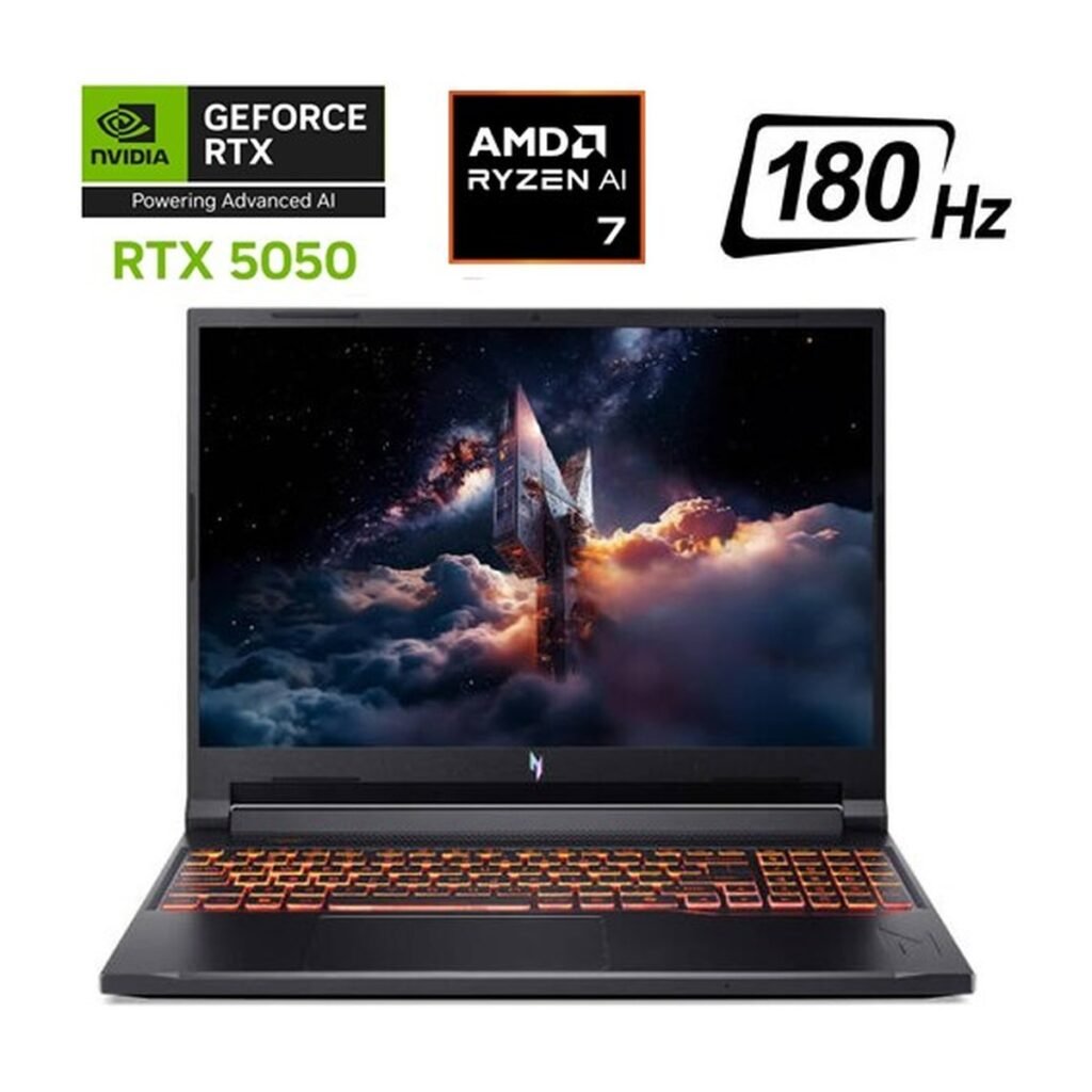 Acer Nitro V16 AI – R7 260 – 16 GB – RTX 5050