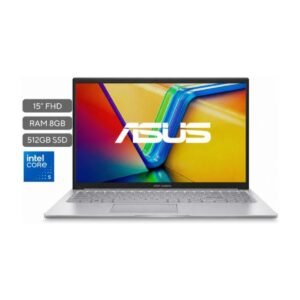 ASUS Vivobook – i5 5120U – 15″ – FHD – 8GB – 512GB – Cool Silver