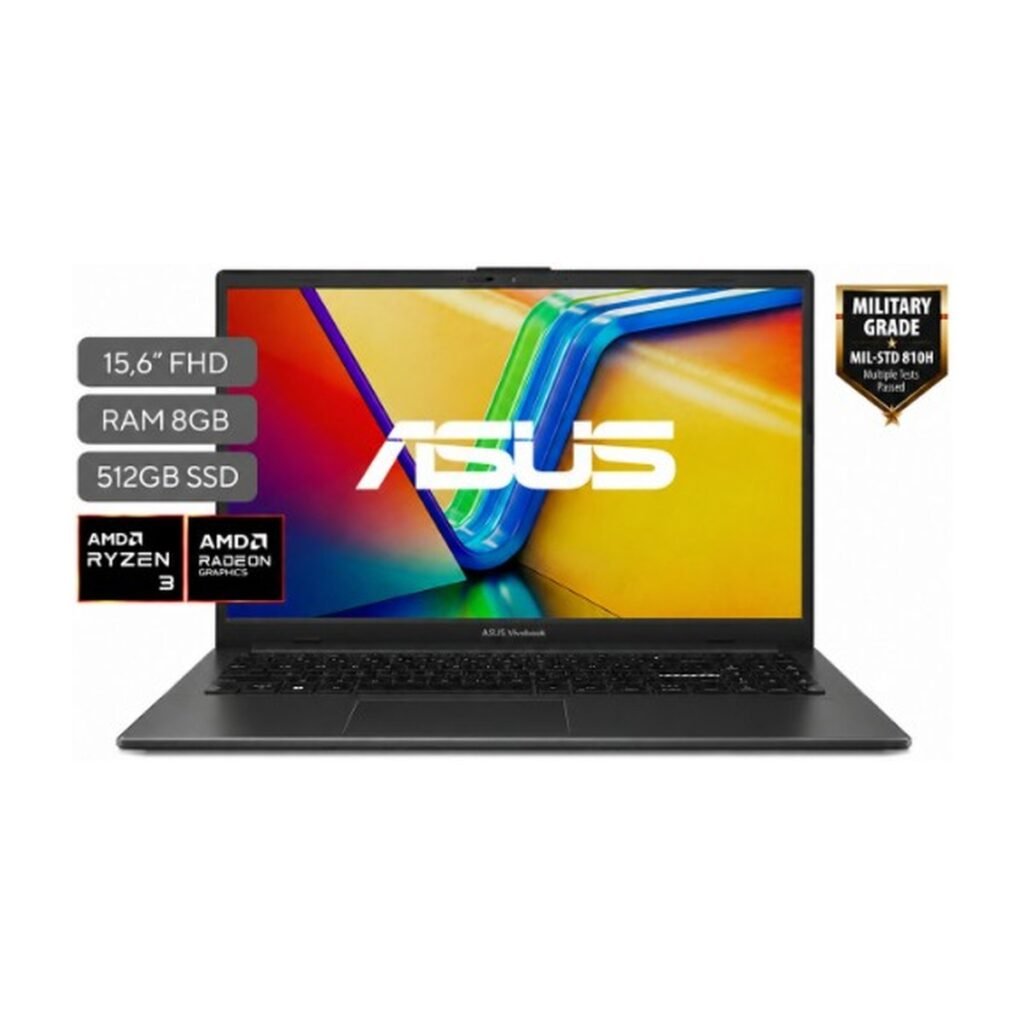 ASUS VivoBook – Ryzen 3 30 – 15.6″ – FHD – 8GB – 512GB – Mixed Black