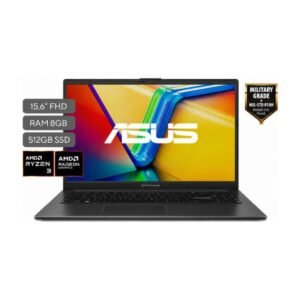 ASUS VivoBook – Ryzen 3 30 – 15.6″ – FHD – 8GB – 512GB – Mixed Black