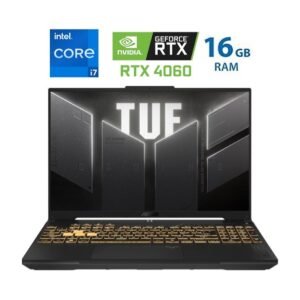 Asus Tuf Gaming F16 – Intel I7 13620H – 16 «- 16GB – 1TB – RTX 4060 6GB -Mecha Gray
