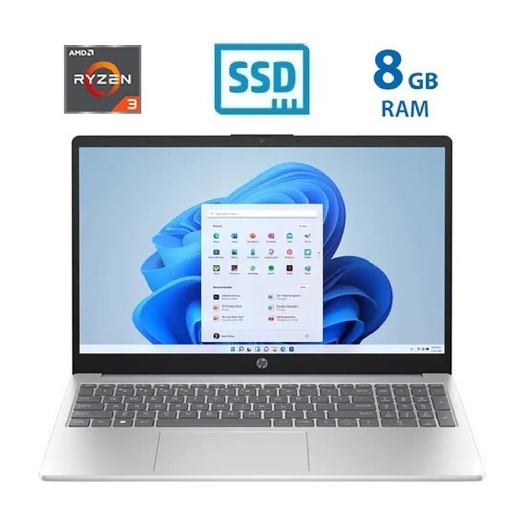 HP 15-fc0232la – Ryzen 3 7320U – 8GB – 512GB – Azul