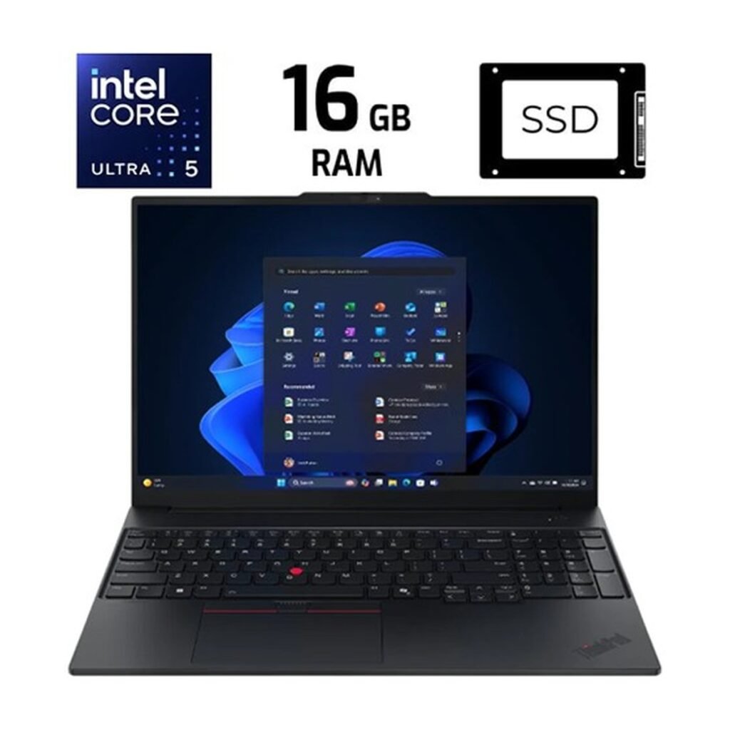 Lenovo ThinkPad E16 – I5 225H Ultra – 16GB – Negro – 21SR007HFJ