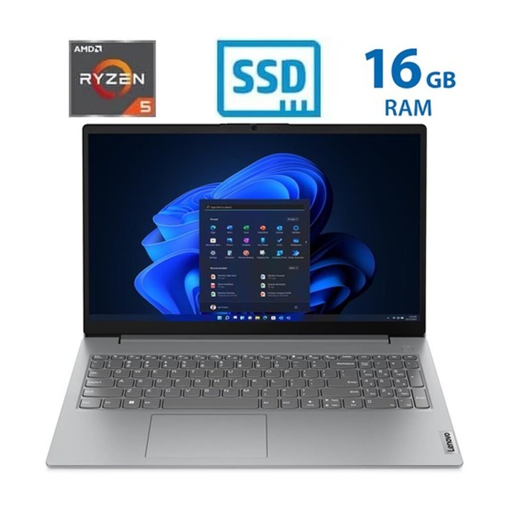 Lenovo V15 – R5 7520U – 16GB – 512 – Arctic Grey