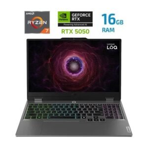 Lenovo LOQ – R7 250- 16GB – 512 SSD – RTX 5050 – Luna Grey