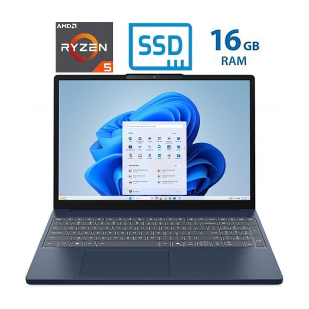 Lenovo IdeaPad Slim 3 15AMN8 – 15,6″ FHD – Ryzen 5 7520U – 16GB – 512GB – Abbys Blue