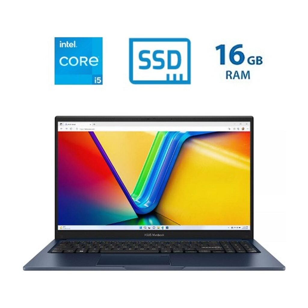 Asus VivoBook X1404V – I5 120U – 14″ FHD – 16GB – 512GB – Quiet Blue