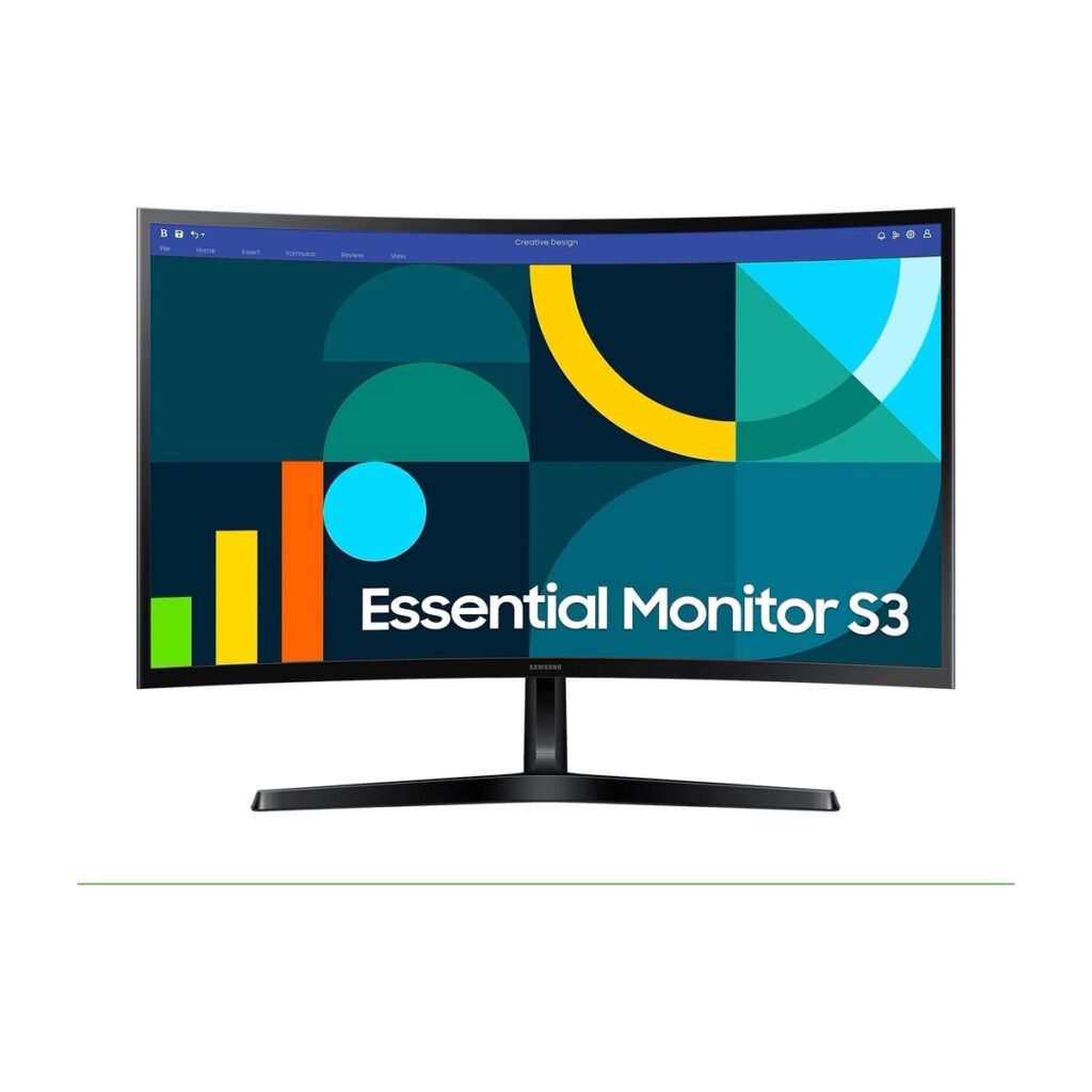 MONITOR CURVO LED 24" SAMSUNG S3 S36GD 4MS - 100HZ - 1920X1080
