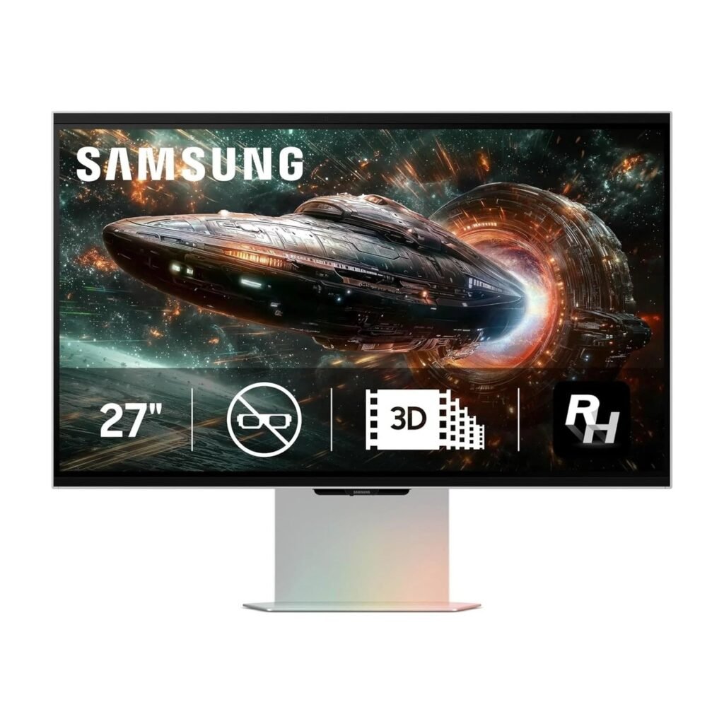 MONITOR LED IPS 27" SAMSUNG GAMING ODYSSEY 3D G90XF - 1MS - 165HZ - 3840X2160