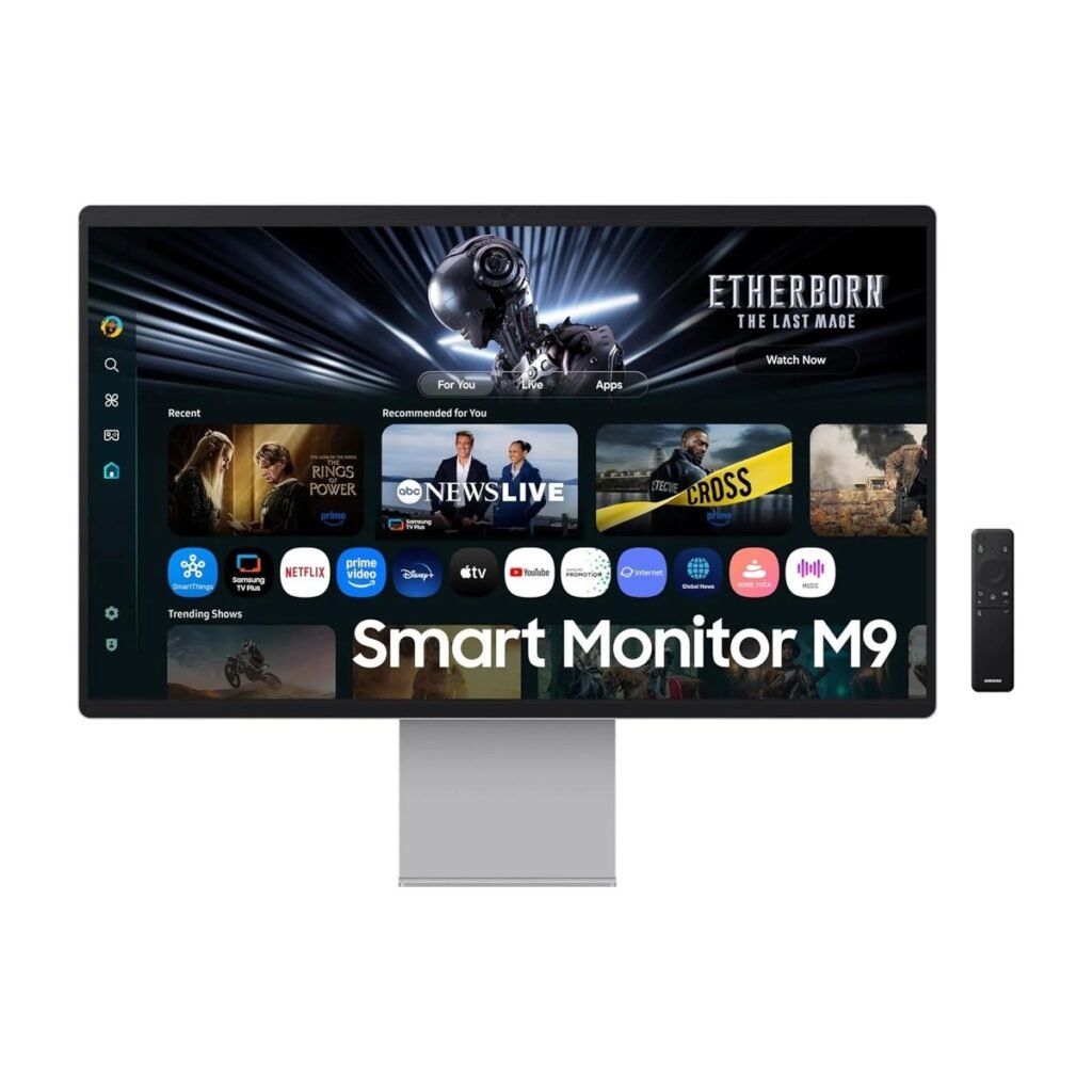 MONITOR OLED 32" SAMSUNG SMART M9 M90SF 0.03MS - 165HZ - 3840X2160