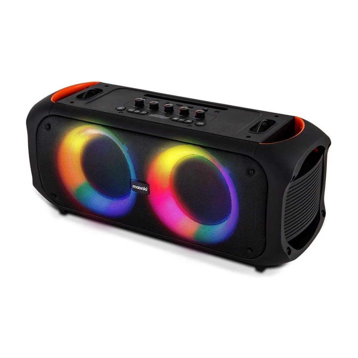 PARLANTE MOONKI TRIP – BLUETOOTH – MICROFONO – RGB – NEGRO