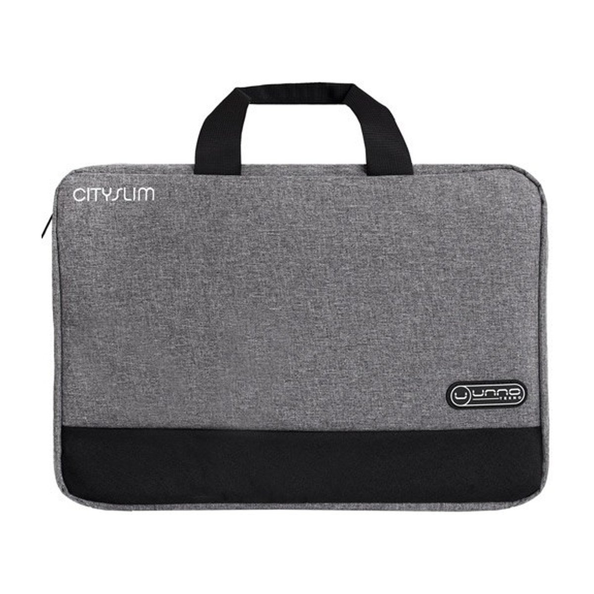 Unno Maletín para Laptop Tekno City Slim – Gris – 15.6» – BG2712GY