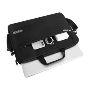 Unno Maletín para Laptop Tekno Elite – Negro – 15.6» – BG2711BK