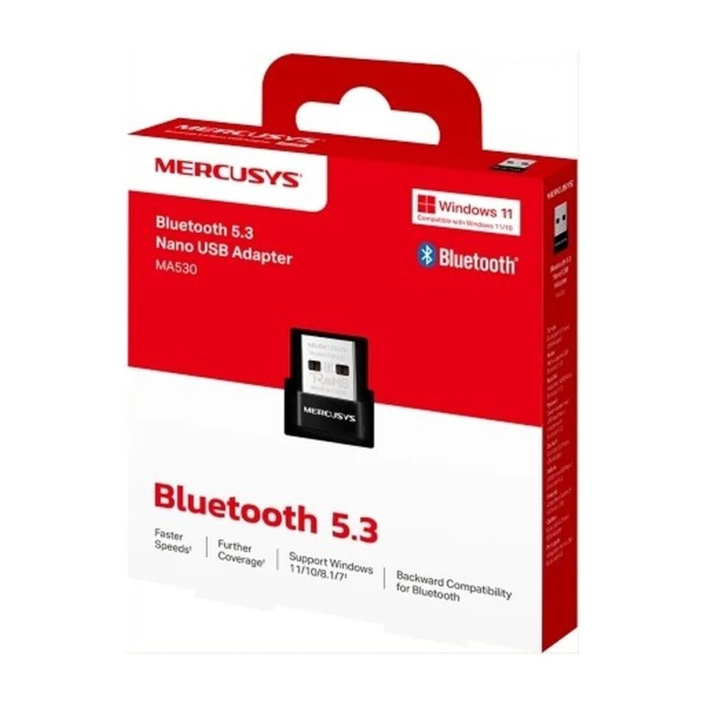 Adaptador Bluetooth Mercusys MA530 Nano