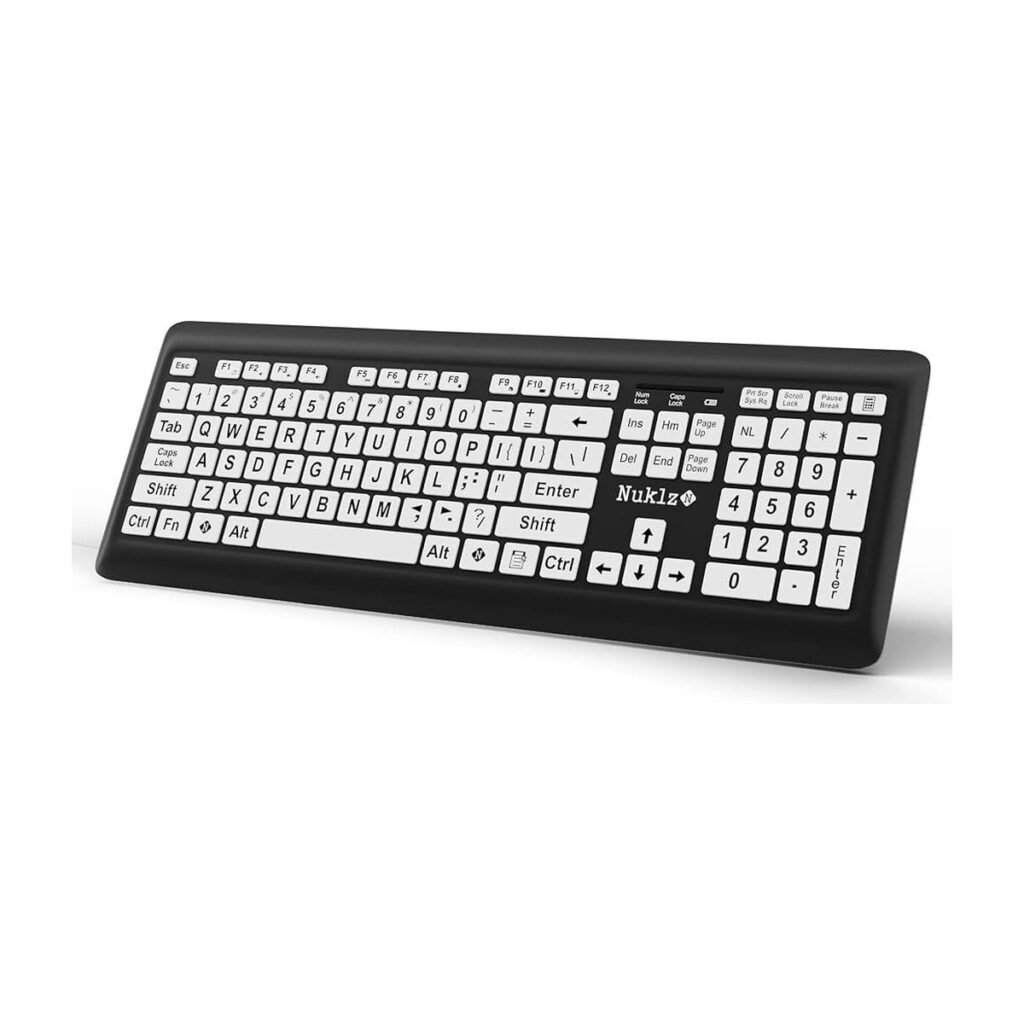 Teclado Nuklz N Magnus 325 Inalambrico - Personas Con Discapacidad