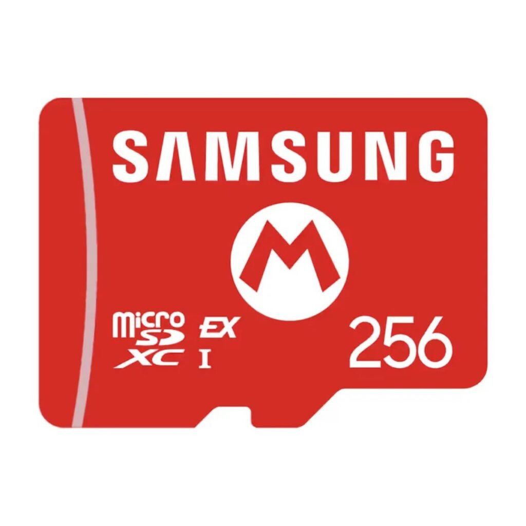 MEMORIA MICRO SD EXPRESS SAMSUNG 256GB – NINTENDO SWITCH 2 – MARIO