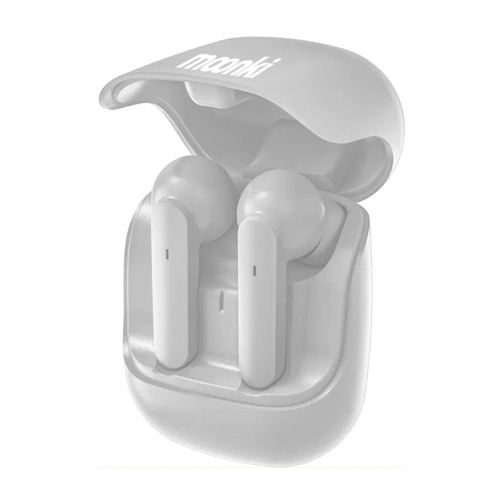 AUDIFONOS MOONKI MH-TWS33 – BT – BLANCO