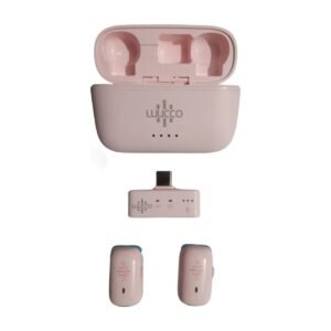 MICROFONO LUUCCO MINIPODS K1 – USB-C – ROSADO