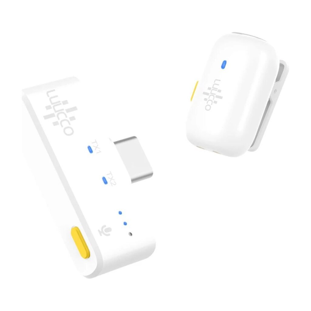 MICROFONO LUUCCO MINIPODS K1 – USB-C – BLANCO
