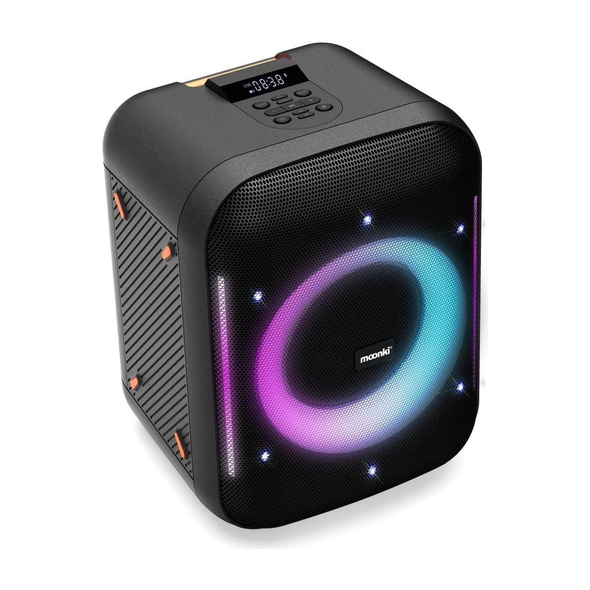 PARLANTE MOONKI BOSSA MINI – BLUETOOTH – RGB – NEGRO