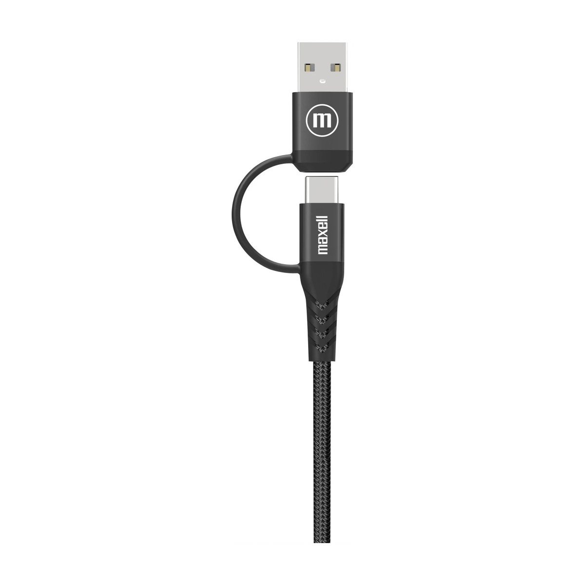 MAXELL TRENZADO USB-C 4-EN-1 1.2M
