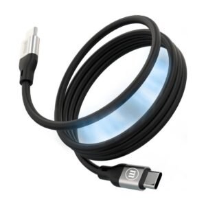 MAXELL TRENZADO USB-C A USB-C 1.2M MAGNETICO