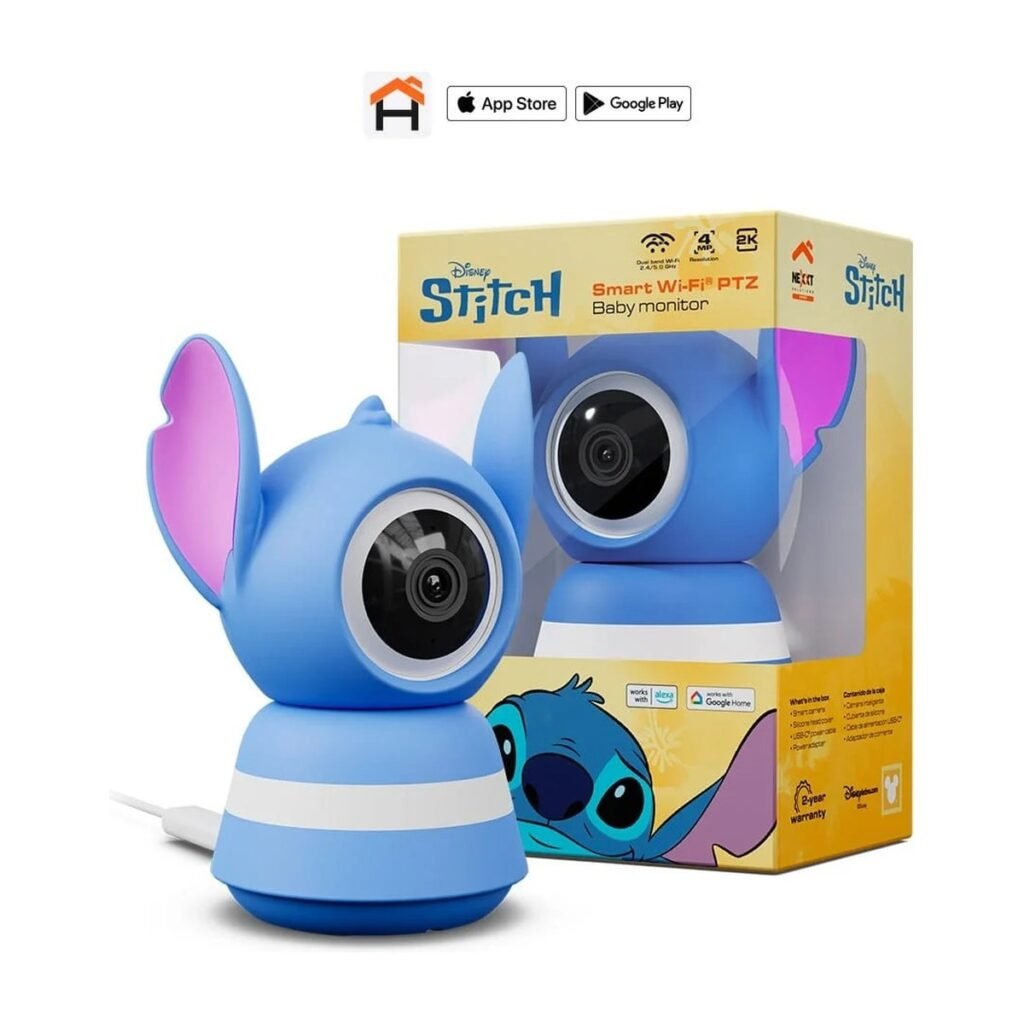 CAMARA INTELIGENTE WIFI NEXXT – BABY MONITOR – STITCH