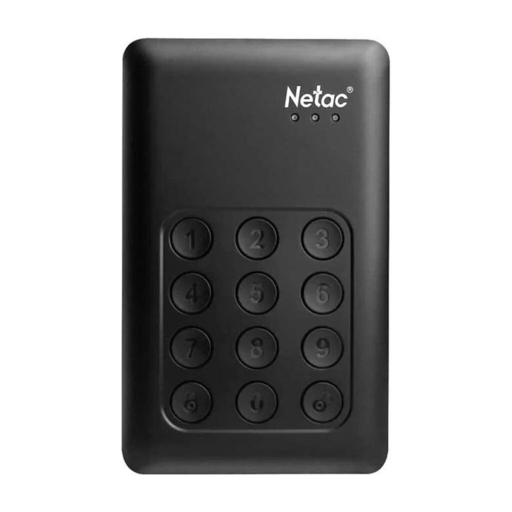 Disco Externo Netac K390 1TB USB 3.0 con contraseña