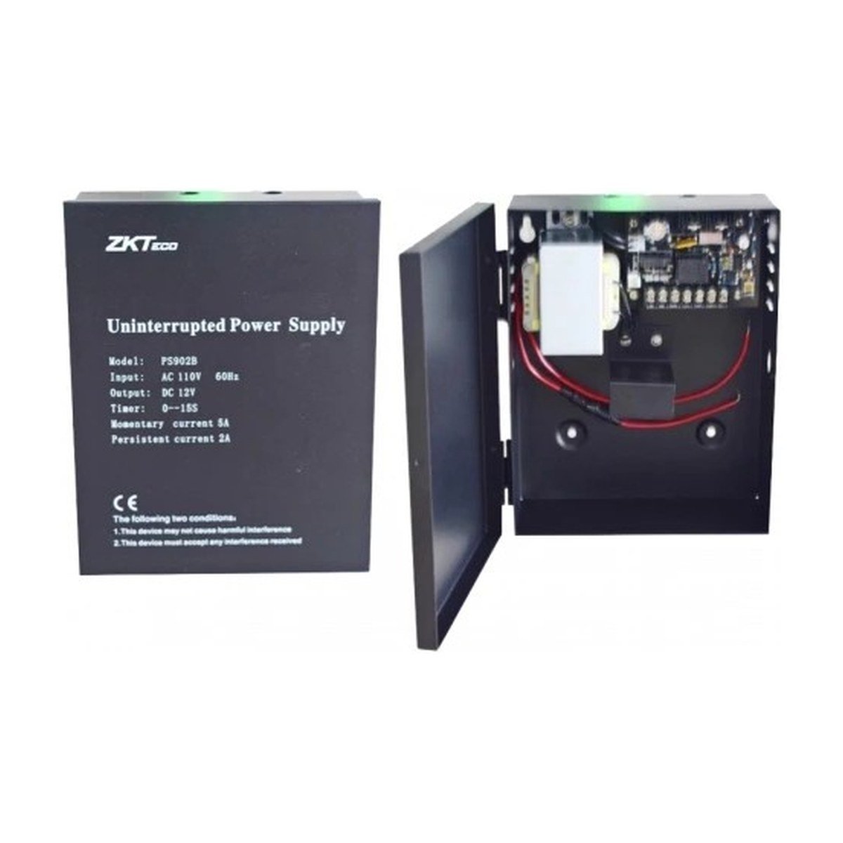 FUENTE DE PODER ZKTECO – 12V-5A 110-240v