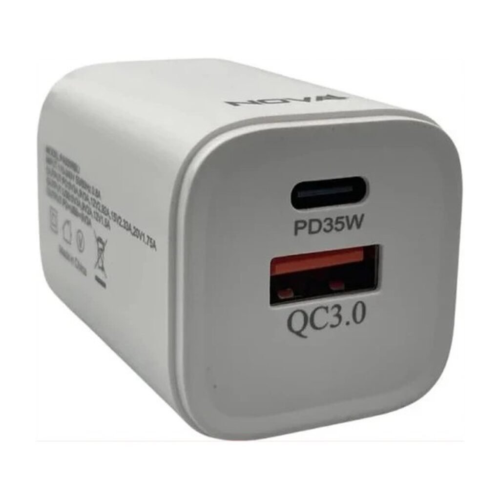 CARGADOR DE PARED NOVA – USB-C – USB 35W