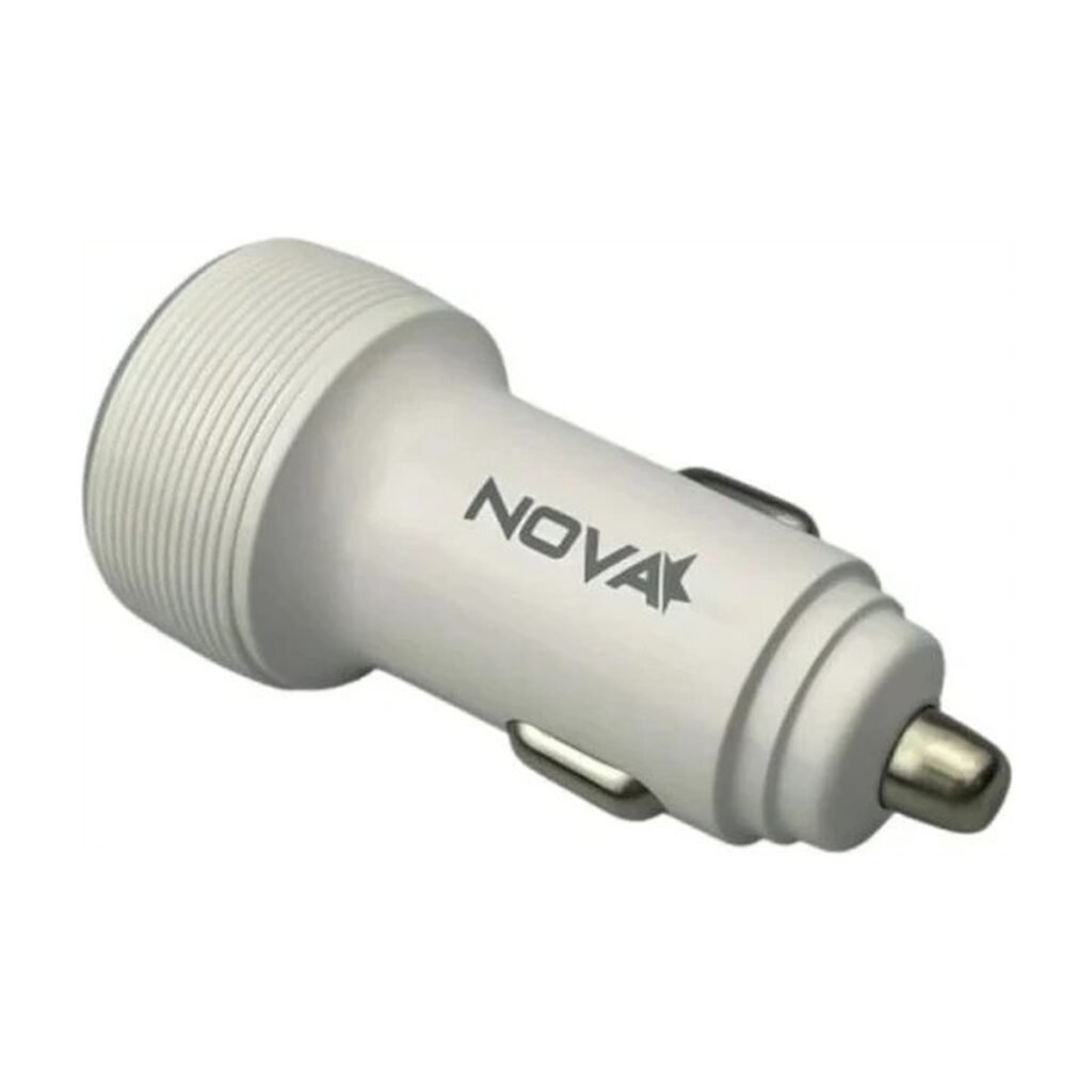 CARGADOR PARA CARRO – NOVA – USB-A – USB-C