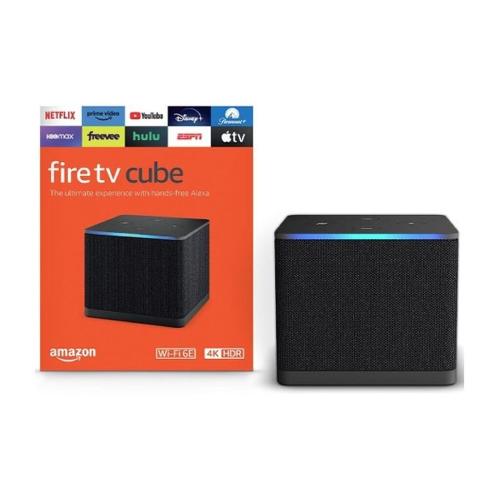 Amazon Fire TV cube – WI-FI 6E – 4K HDR – GA5Z9L