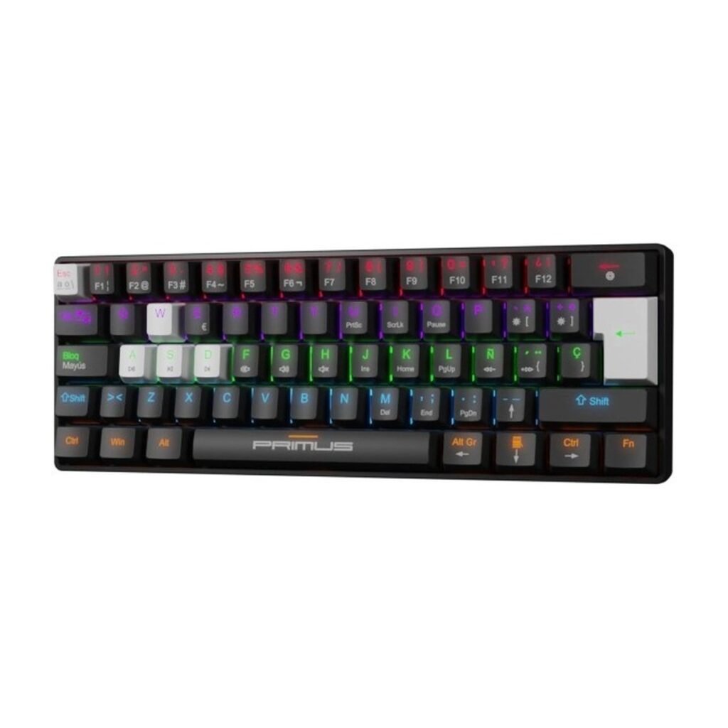 TECLADO MECANICO PRIMUS BALLISTA 61T - NEGRO