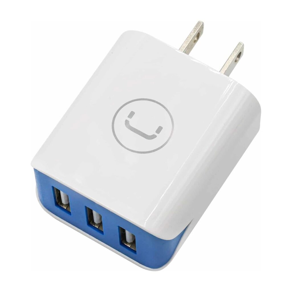 CARGADOR DE PARED UNNO – TRES PUERTOS USB