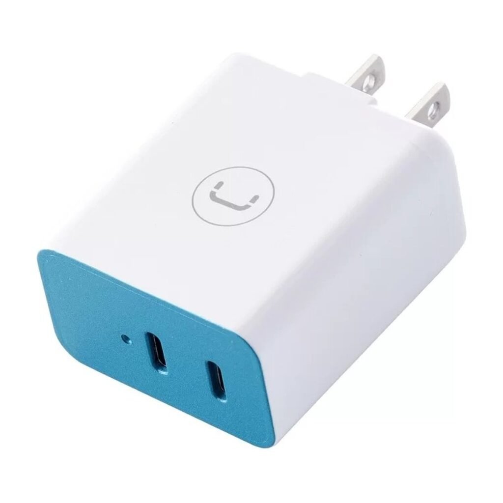 CARGADOR DE PARED UNNO – DOBLE PUERTO