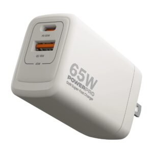 CARGADOR DE PARED UNNO – USB Y USB-C 65W