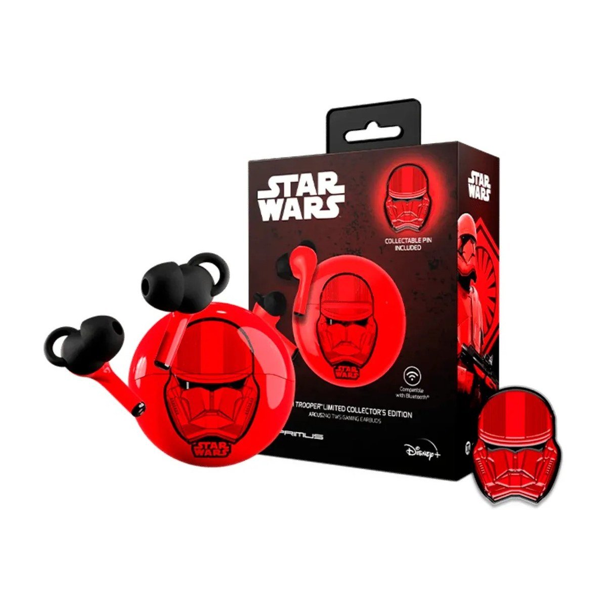 AUDIFONOS PRIMUS ARCUS 240 TRUE – BLUETOOTH – STAR WARS SITH TROOPER